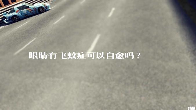 眼睛有飞蚊症可以自愈吗?