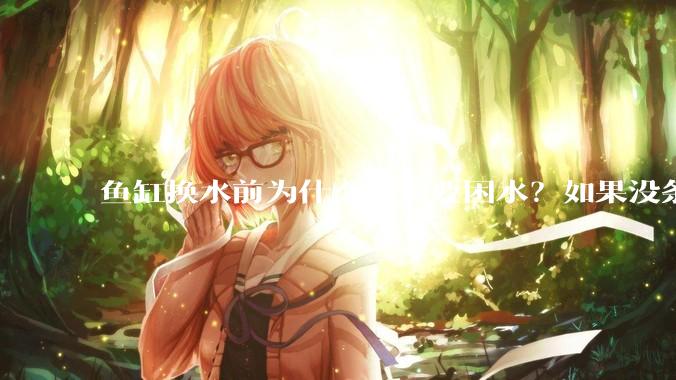 鱼缸换水前为什么必须要困水？如果没条件困水怎么办？