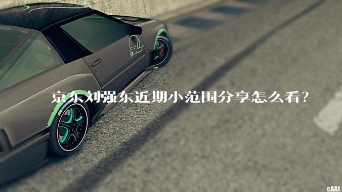 京东刘强东近期小范围分享怎么看？