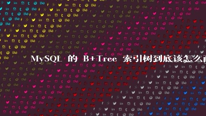 MySQL 的 B+Tree 索引树到底该怎么画？